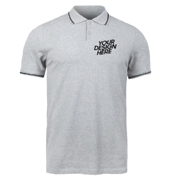 Double Tipping Collar T-shirts designs